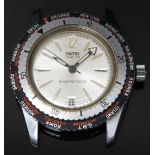 Smiths gentleman's 'World Time' wristwatch with date aperture, luminous hands and hour markers,