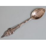 Liberty Cymric Sarepta Arts & Crafts or Art Nouveau hallmarked silver spoons Birmingham 1903, length