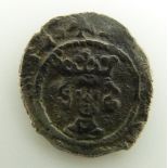 Hammered silver halfpenny, clipped legend but thought to be Richard II (1377-1399) good clear
