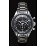 Omega Speedmaster gentleman's chronograph wristwatch ref. 2998-61 with dot over 90 (DO90) tachymetre