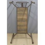 Industrial/ shopfitting/ haberdashery Superdry display stand/ table, W213 x D130 x H80cm