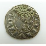 Hammered silver crusade denier Beomund II Prince of Antoch 1163-1202 hoard find EF mint