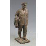 Russian cast figure of Lenin, height 18cm