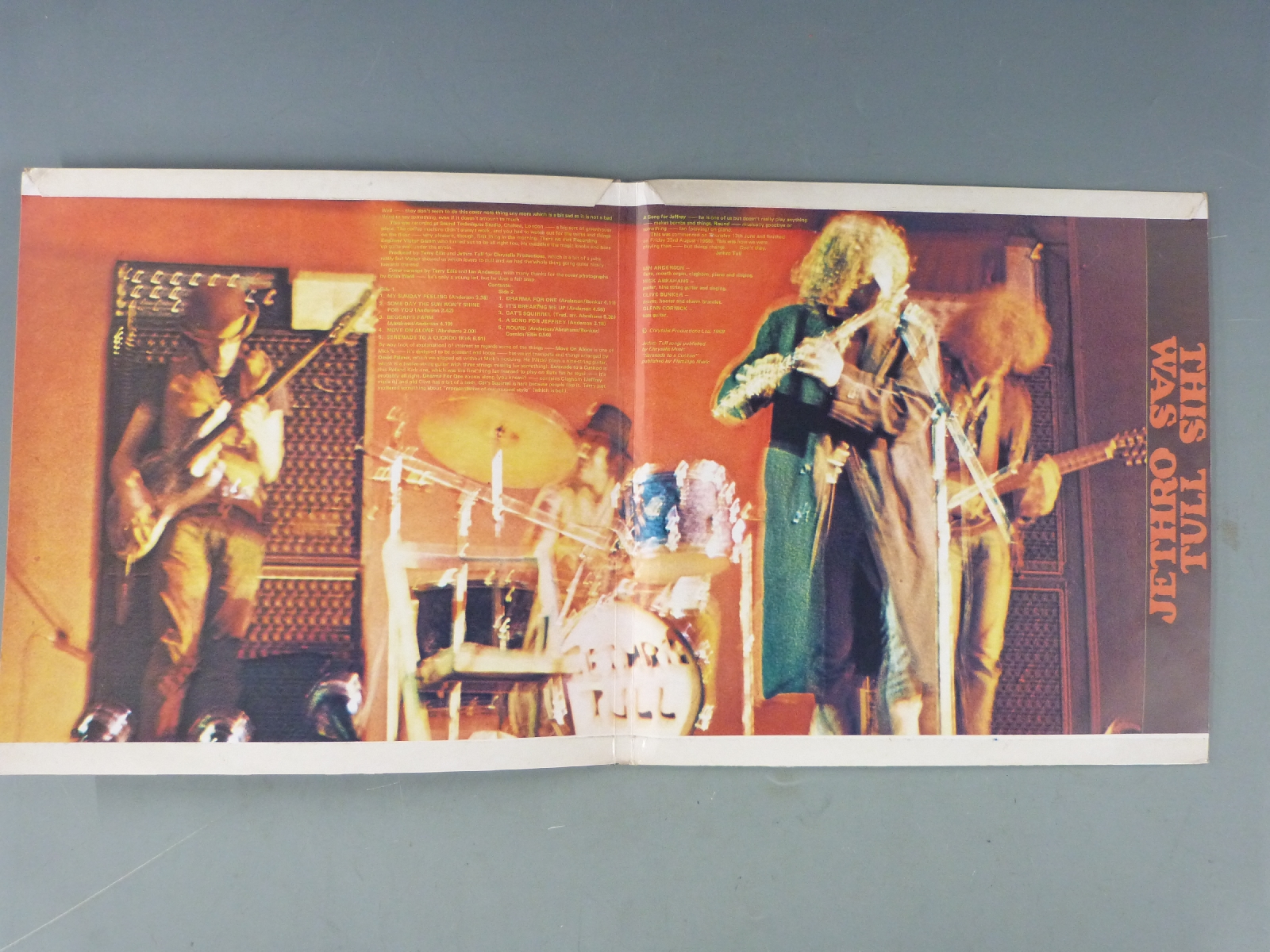 Jethro Tull - This Was (ILPS 9085) pink with black/orange logo. Record and cover appear at least VG - Image 3 of 4