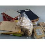 Stamp albums, stockbooks, stamps in packages, including early Hungary and German