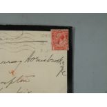 A collection of GB Victorian stamps including 1d reds with Maltese Cross cancellations, some with