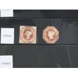 A ring binder album of Great Britain stamps 1870-87 on Hagner sheets including 1847 10d brown