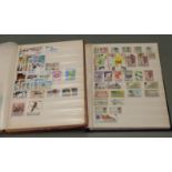 Seven stockbooks of Commonwealth and Asian stamps