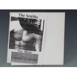 The Smiths - The Smiths (Rough 61). White label with black and white print stapled to plain white