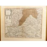 Nicholaes Visscher 18thC map 'La Castille proper ou Vieille, et la Nouvelle; avec L'Estremadure