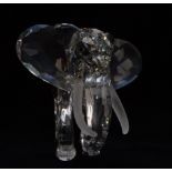Swarovski Crystal Inspiration Africa The Elephant 1993 Collector's Society annual edition, in