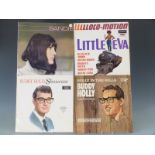 Approximately 50 albums, mostly 1950's and 1960's including Buddy Holly, Little Eva, Sandie Shaw,