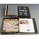Viking stamp album and contents