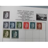 Three albums of Australia and New Zealand stamps, together with three albums of Commonwealth and