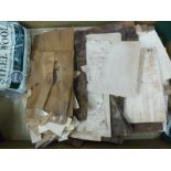 Quantity of tools, decorative wood veneer etc