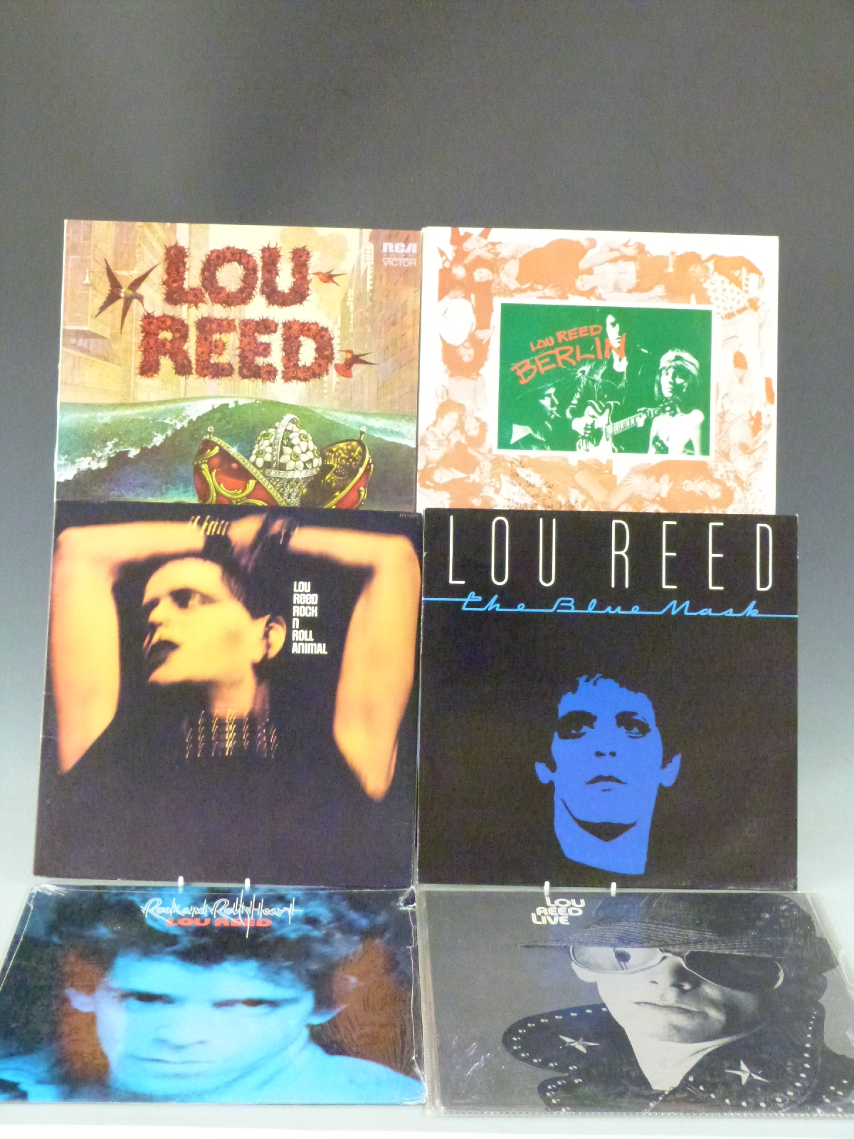 Lou Reed - six albums including Lou Reed, Berlin, Live, Rock n Roll Animal, Rock and Roll Heart - Image 2 of 2