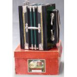 German made three stop melodeon/ accordeon with 10 treble buttons and two spoon bass in the key of