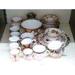 Royal Crown Derby Imari teaware in multiple patterns including 2451, a covered pot pourri etc