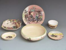 A collection of Royal Doulton Series Ware including 'Under the Greenwood Tree'