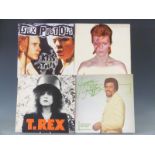 Approximately 50 albums including T.Rex, Sex Pistols, David Bowie and Tamla Motown