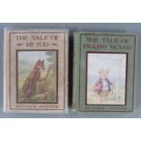 [Beatrix Potter] The Tale of Mr. Tod, Frederick Warne 1912 first edition illustrated with colour