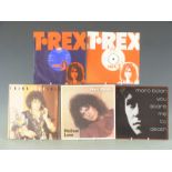 T Rex / Mark Bolan - 23 singles, most in company / picture sleeves