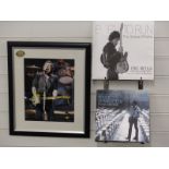 Signed Bruce Springsteen picture with certificate of authenticity, Bruce Springsteen on tour by Dave
