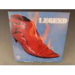 Legend - Legend (6360019) large swirl, cover, inner and record appear at least Ex, less bag rash