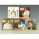 Elvis Presley - approximately 110 picture cover singles including foreign issues, three picture