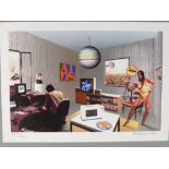 Richard Hamilton (1922-2011) limited edition colour laser print 'Just What Is It That Makes Today'