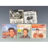 Elvis Presley - nine EPS including 7EG8199, RCX - 131, 135, 211, 7106, 7141, 7187 plus two import