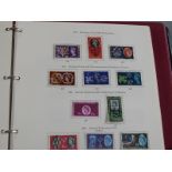 Stanley Gibbons album and an Avon album of GB stamps, Victoria - QEII, mint and used