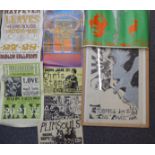 Collection of Family Dog and similar posters for Captain Beefheart, Rolling Stones, Frank Zappa,