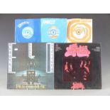 Approximately 30 albums including Queen and ELO, also approximately 120 singles, including Timebox -