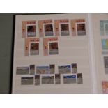 Album of Isle of Man stamp booklets, mini sheets, sundry covers and stamps and an album of mint