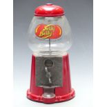 Jelly Belly bubblegum dispensing/vending machine, height 28cm