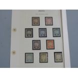 Brunei 1895-1906. An unmounted mint and used collection on three loose album sheets
