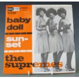 The Supremes - Baby Doll (G042.600), Dutch issues picture sleeve single, appears Ex/Ex