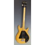 Gibson 'The Ripper' electric bass guitar in natural finish, U.S.A. made, serial no. 400190, in
