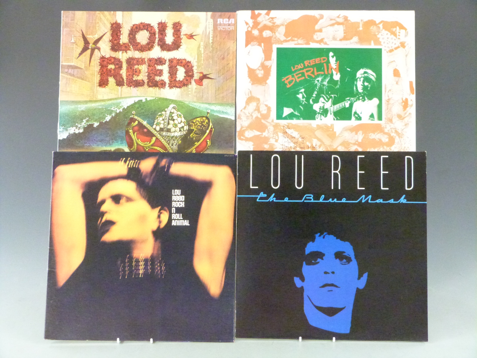 Lou Reed - six albums including Lou Reed, Berlin, Live, Rock n Roll Animal, Rock and Roll Heart