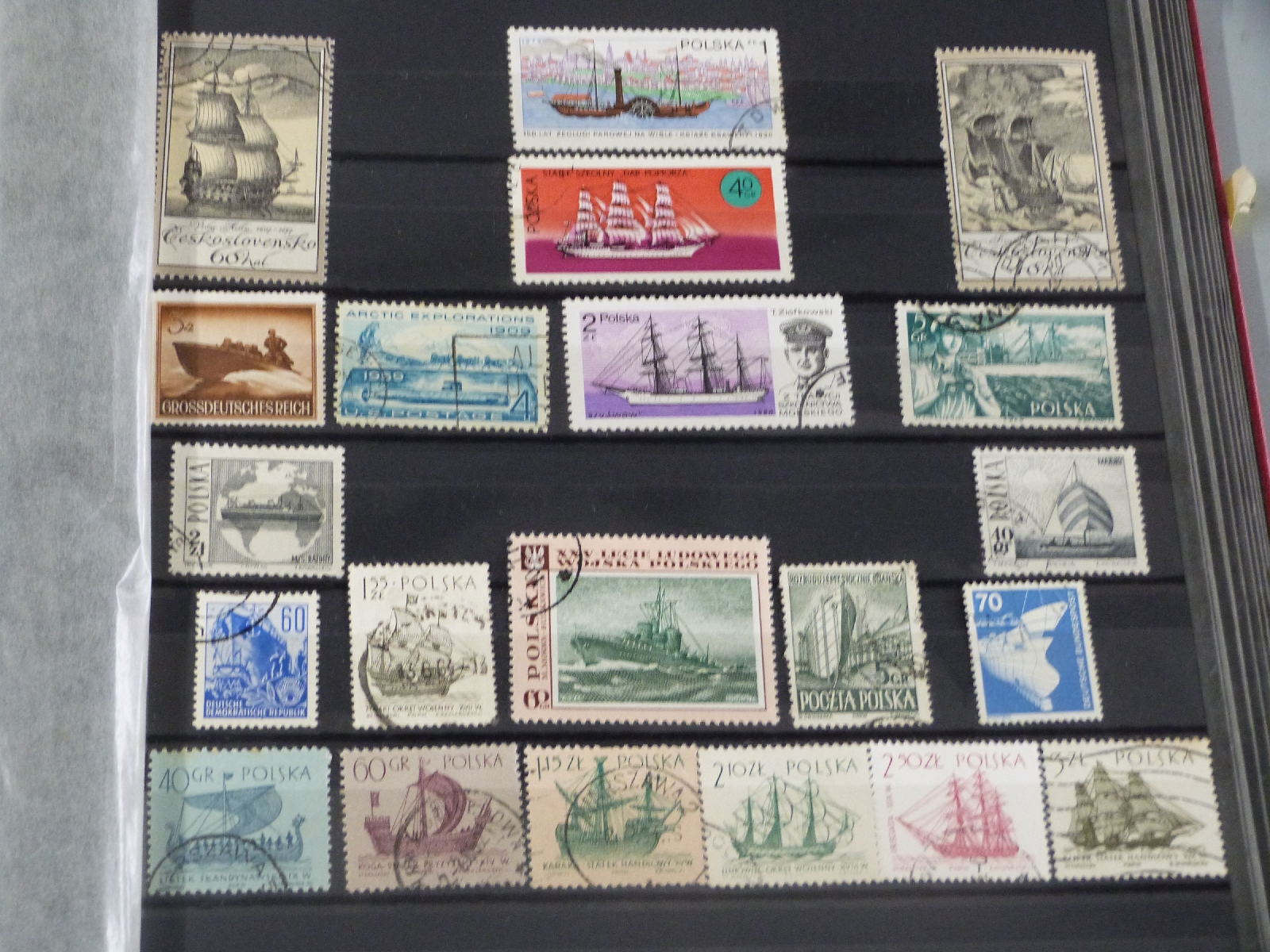 A stockbook of world stamps including mint USA sets 1935-1968 - Image 2 of 6