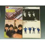 The Beatles, six albums, Please Please Me, With, For Sale, Help, Rubber Soul and Revolver, all