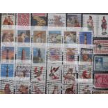 Six stockbooks of USA stamps