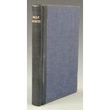 Rigby Graham signed and bound copy of Emily Bronte’s Life & Works 1960 in leather backed boards with