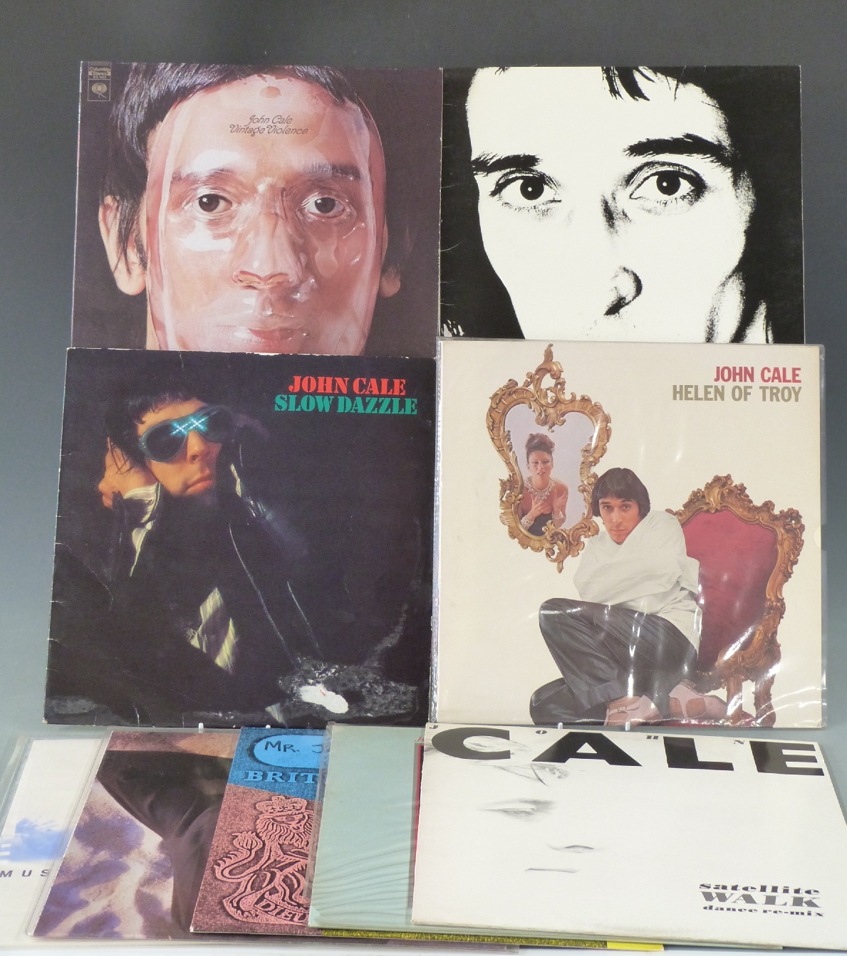 John Cale - eight albums including Vintage Violence, Fear, Slow Dazzle, Helen of Troy, New - Image 2 of 2