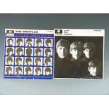 The Beatles - With the Beatles (PMC1206) and A Hard Day's Night (PMC1230), both records and covers