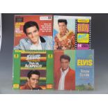 Elvis Presley - approximately 100 RCA orange label albums, UK issue and imports, generally Ex