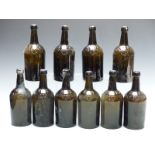Ten Nailsworth Brewery Company Limited glass bottles made by Breffit's, London