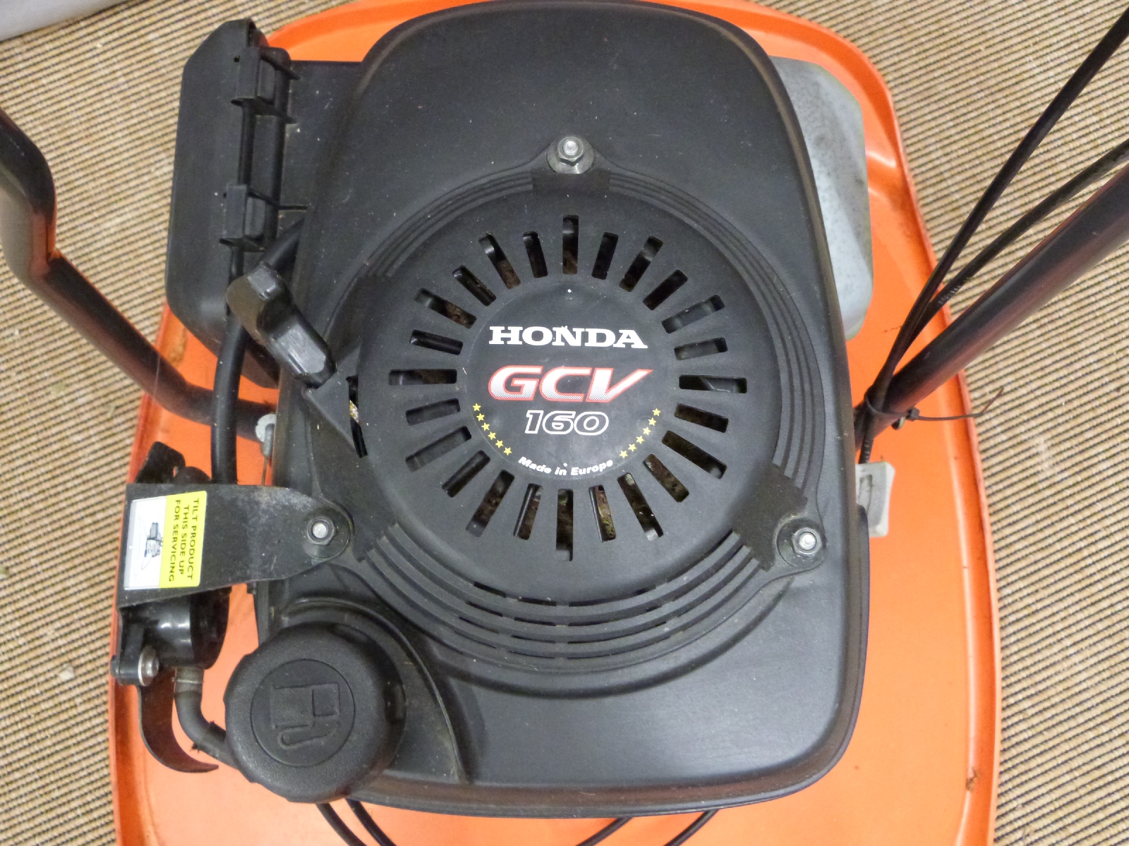 Husqvarna hover mower with Honda GCV 160 petrol engine - Image 2 of 2