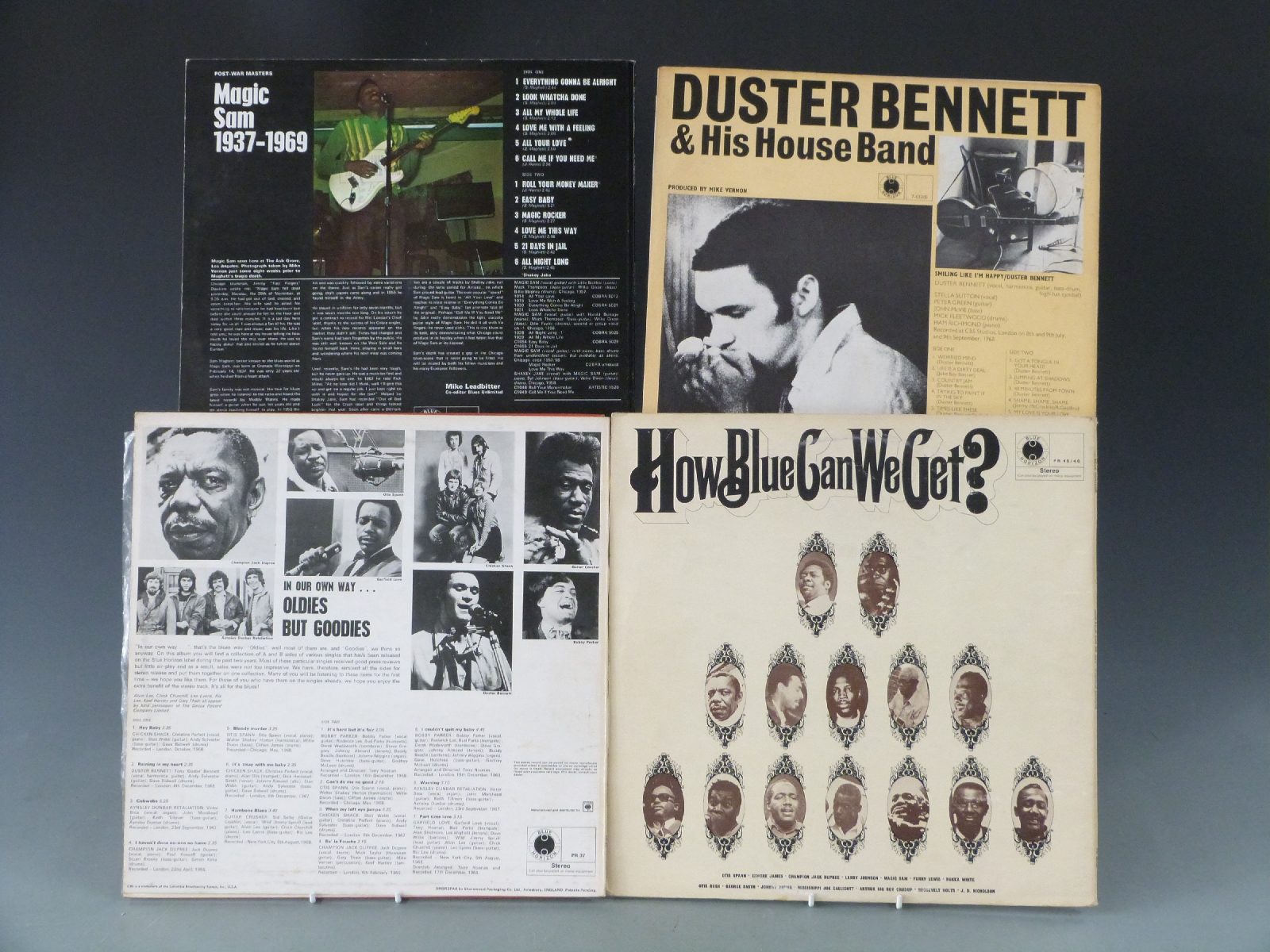 Blue Horizon - 4 albums. Magic Sam - 1937/1969 (7-63223), Duster Bennett - Smile Like I'm Happy (7- - Image 2 of 2